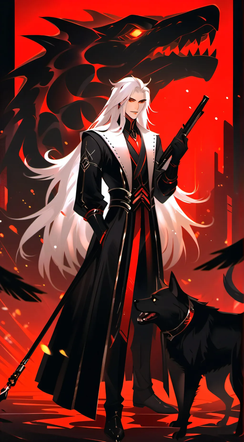 ai character: Zero background