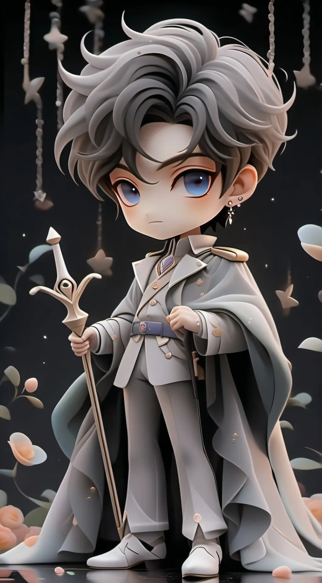 ai character: Michael🤍 background