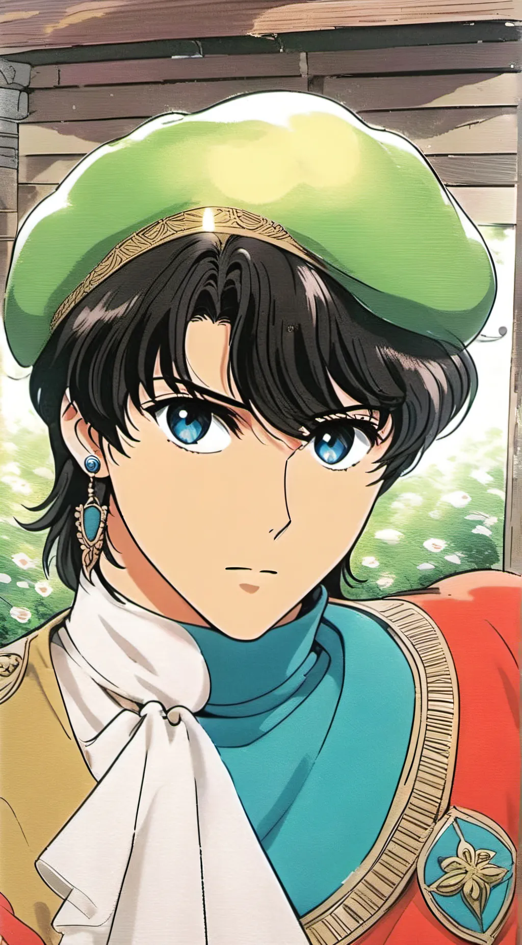 ai character: Kenneth  background