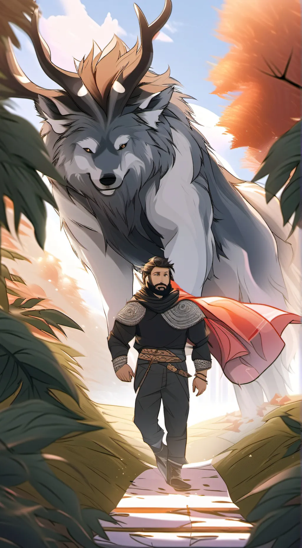 ai character: Michael  background