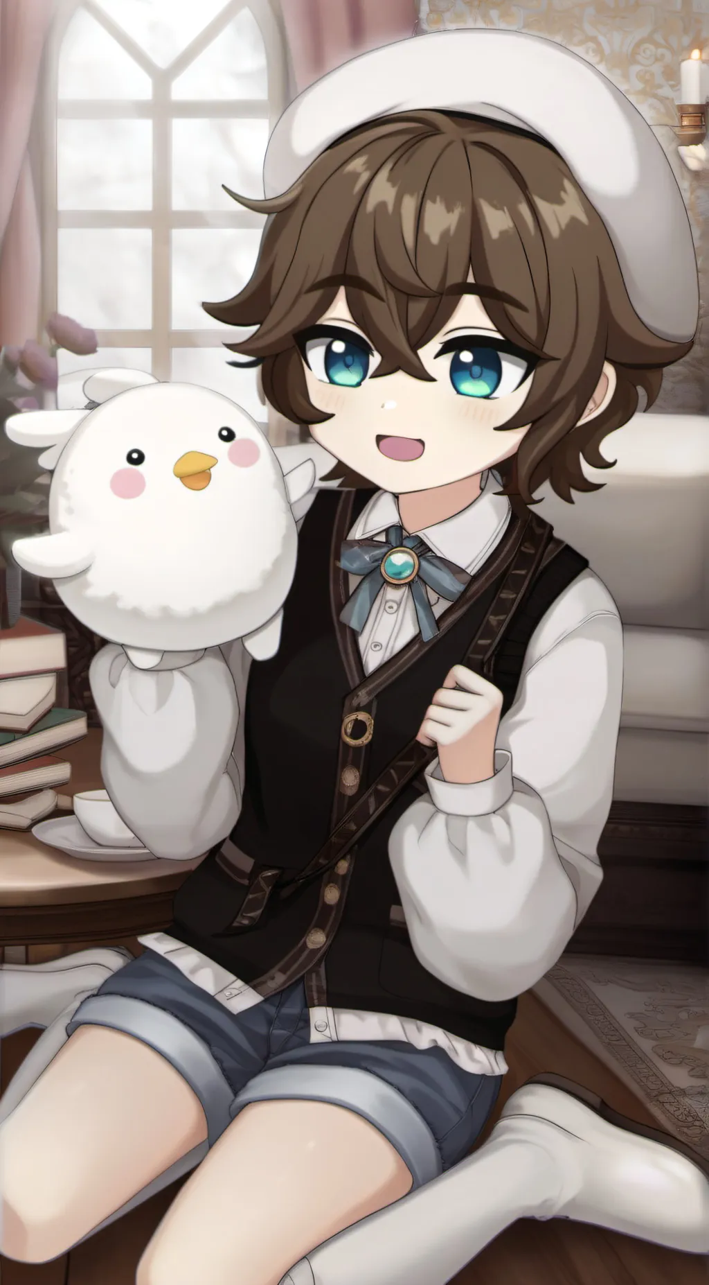 ai character: pooperrrr background