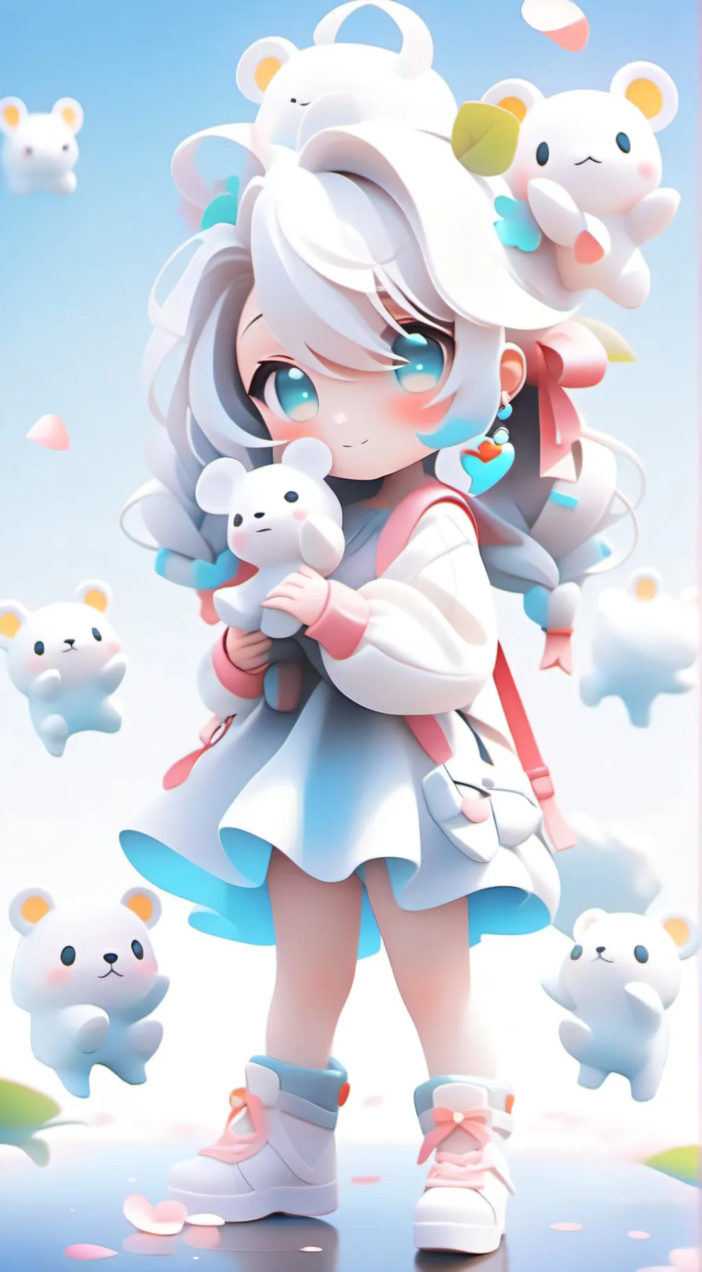ai character: My gf but ai background