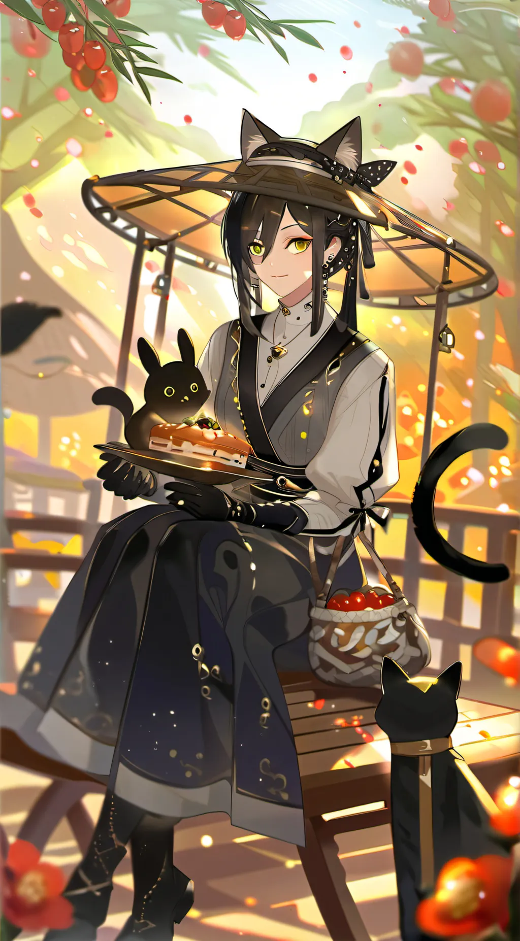 ai character: {taruto} background