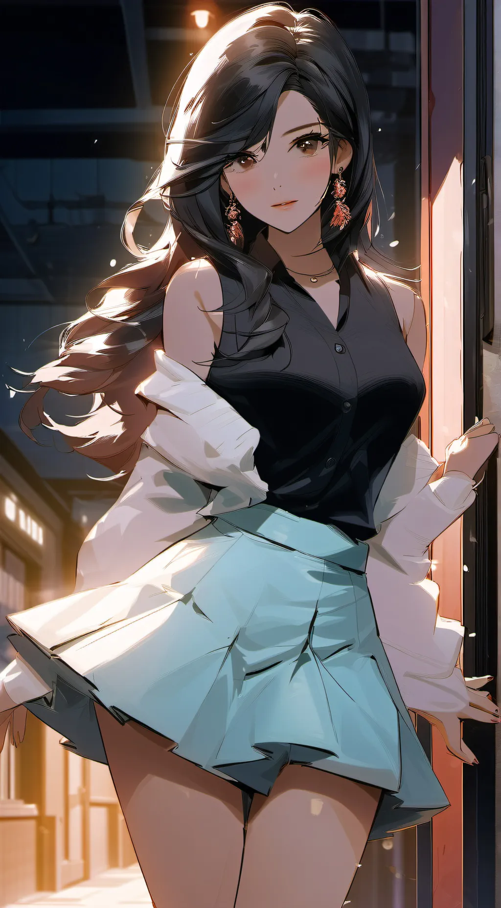 ai character: sofia background