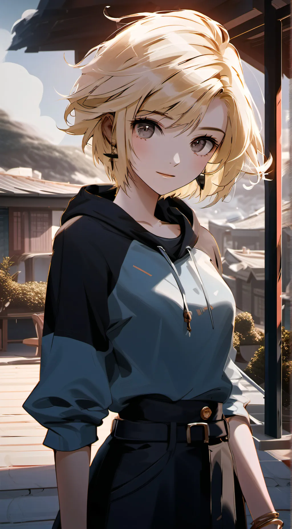 ai character: Liberté  background