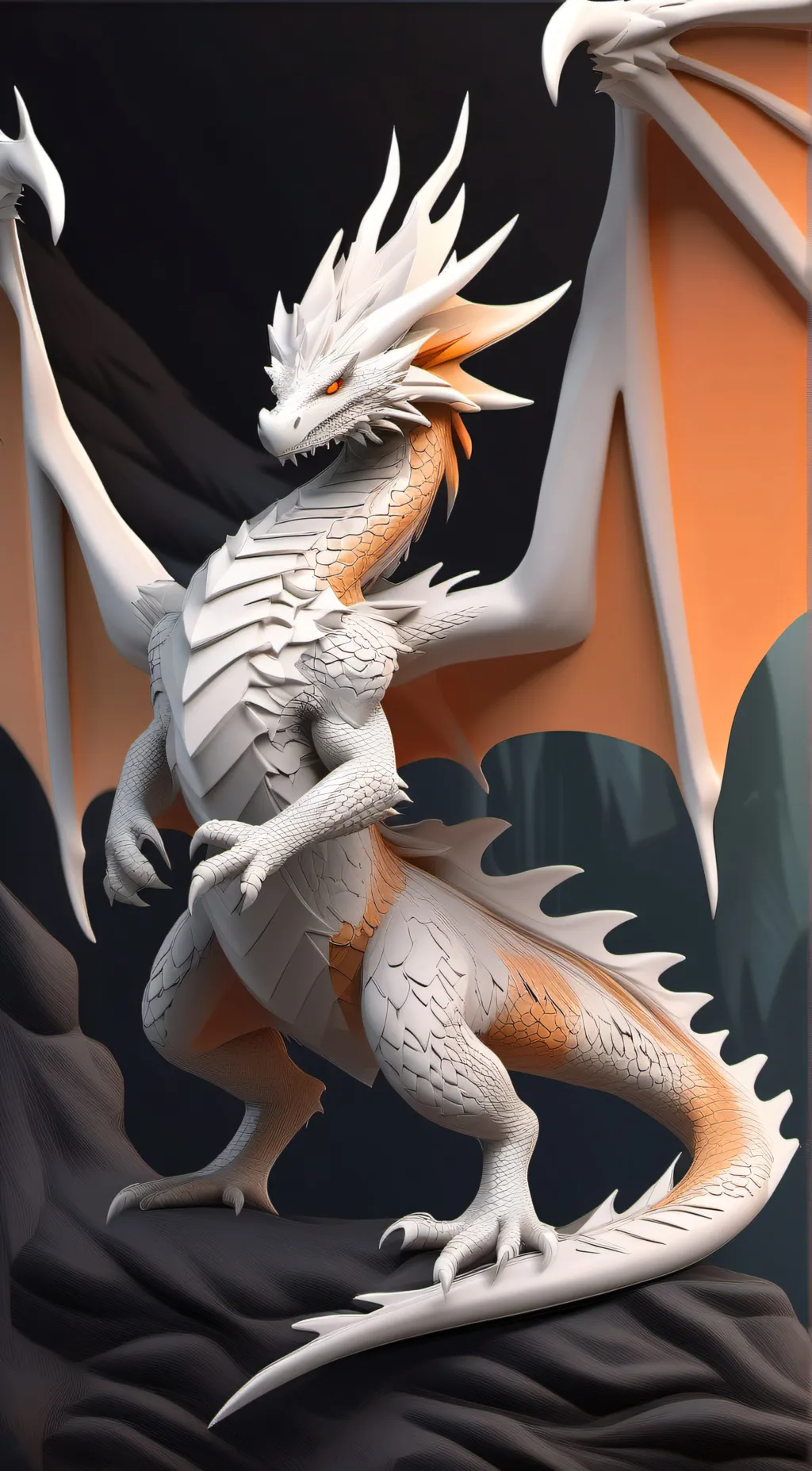 ai character: Your a dragonnnn background