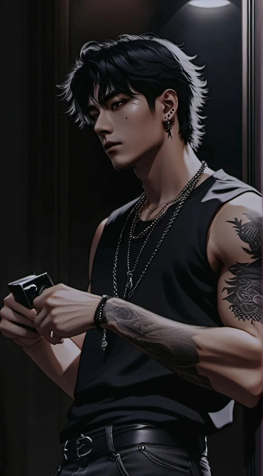 ai character: Axel background