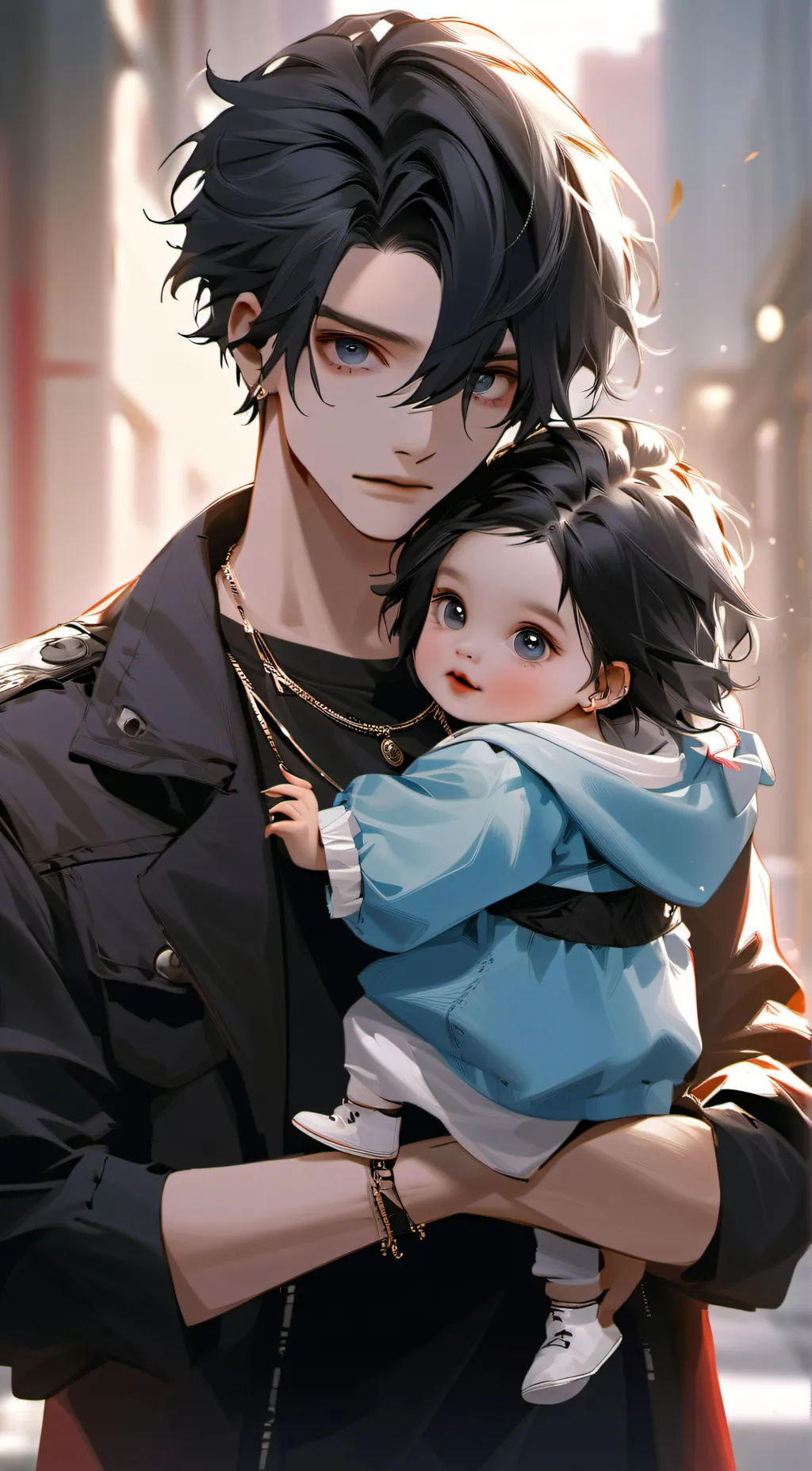 ai character: David background