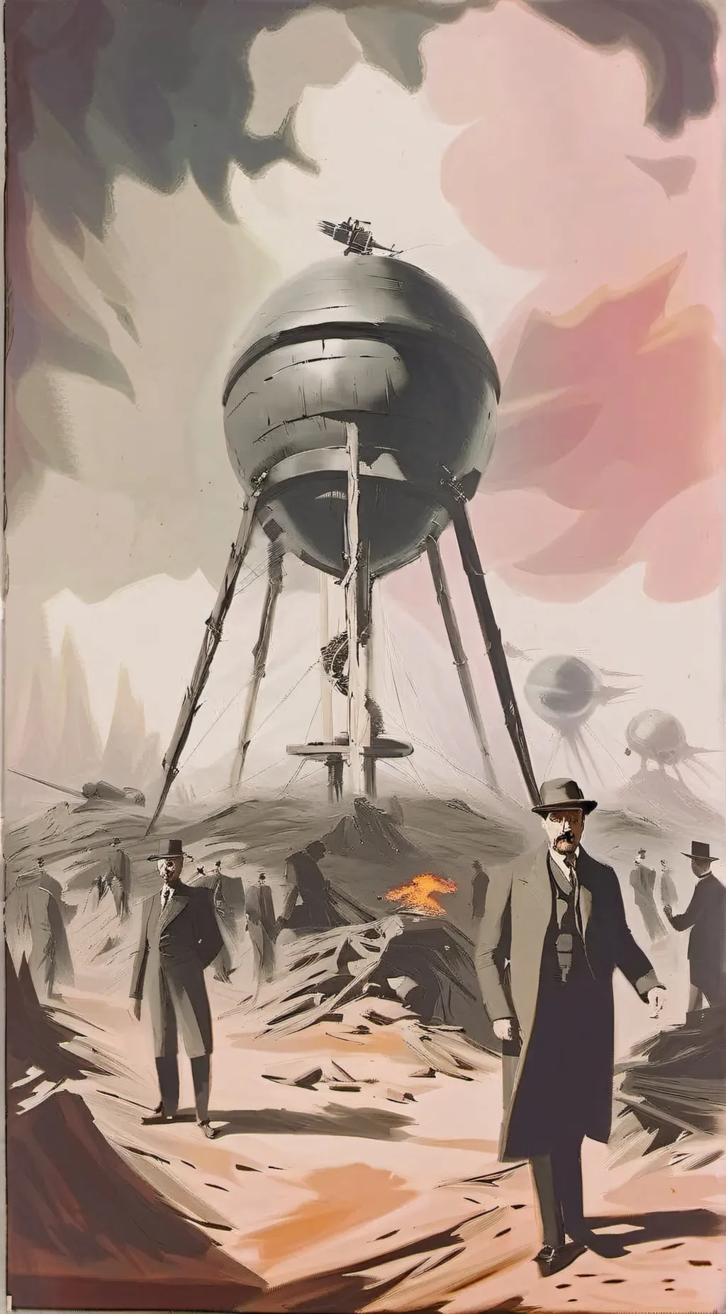 Talkie AI - Chat with HG Wells tripod