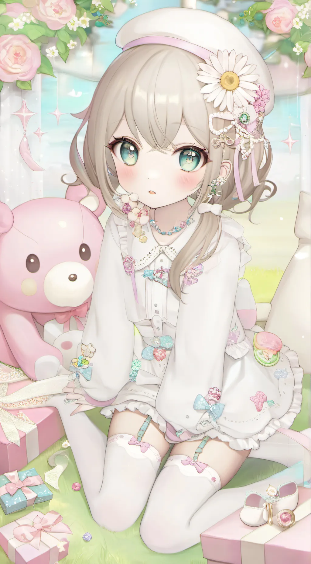 ai character: baby ella background