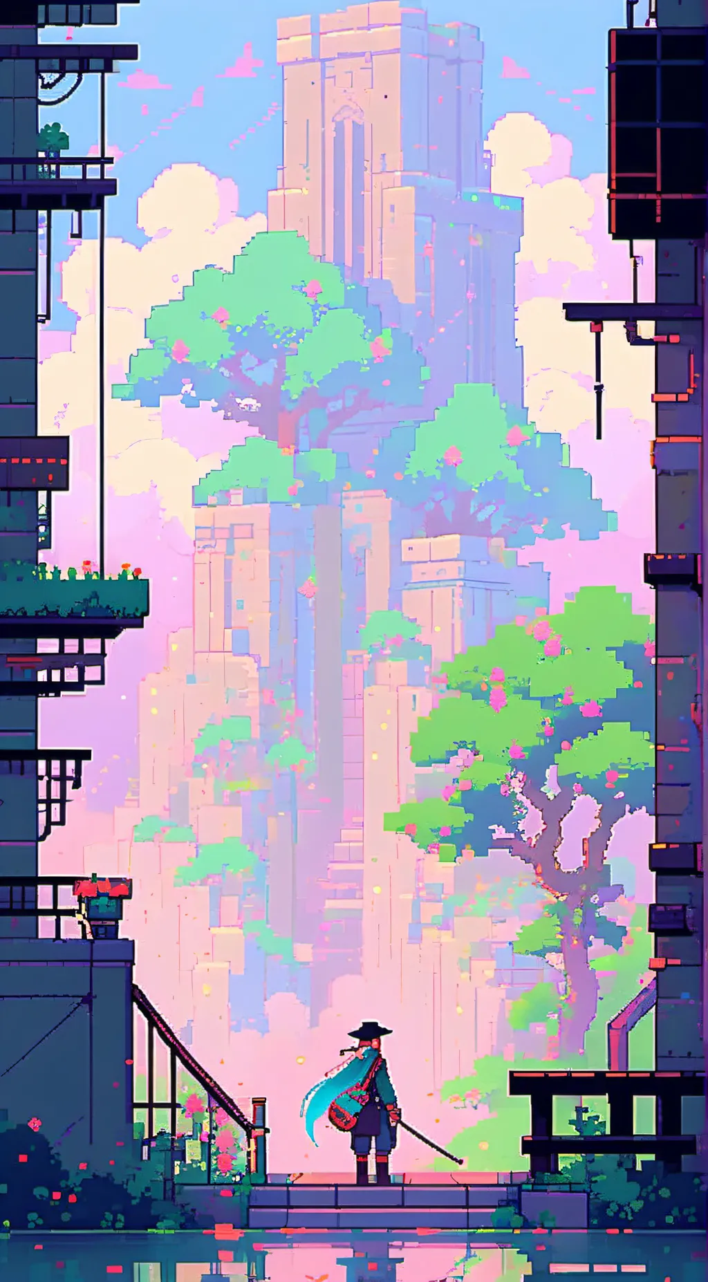 ai character: hi background