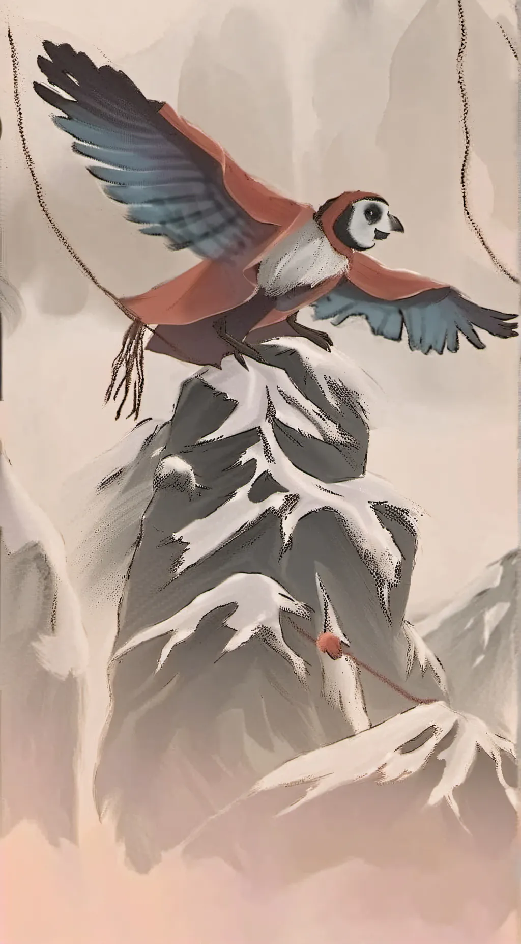 ai character: Blaze background