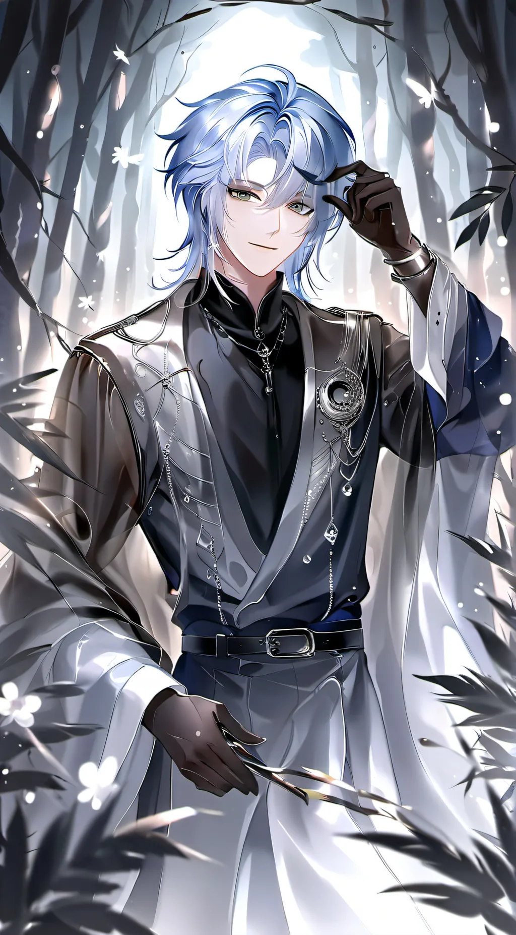 ai character: Leo background