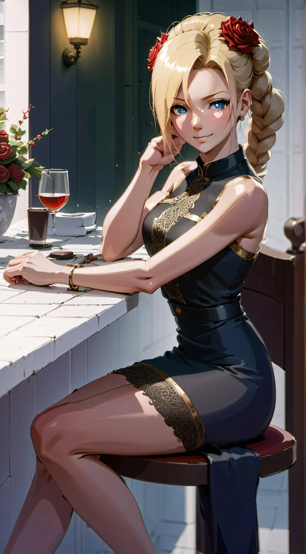 ai character: Emilia background