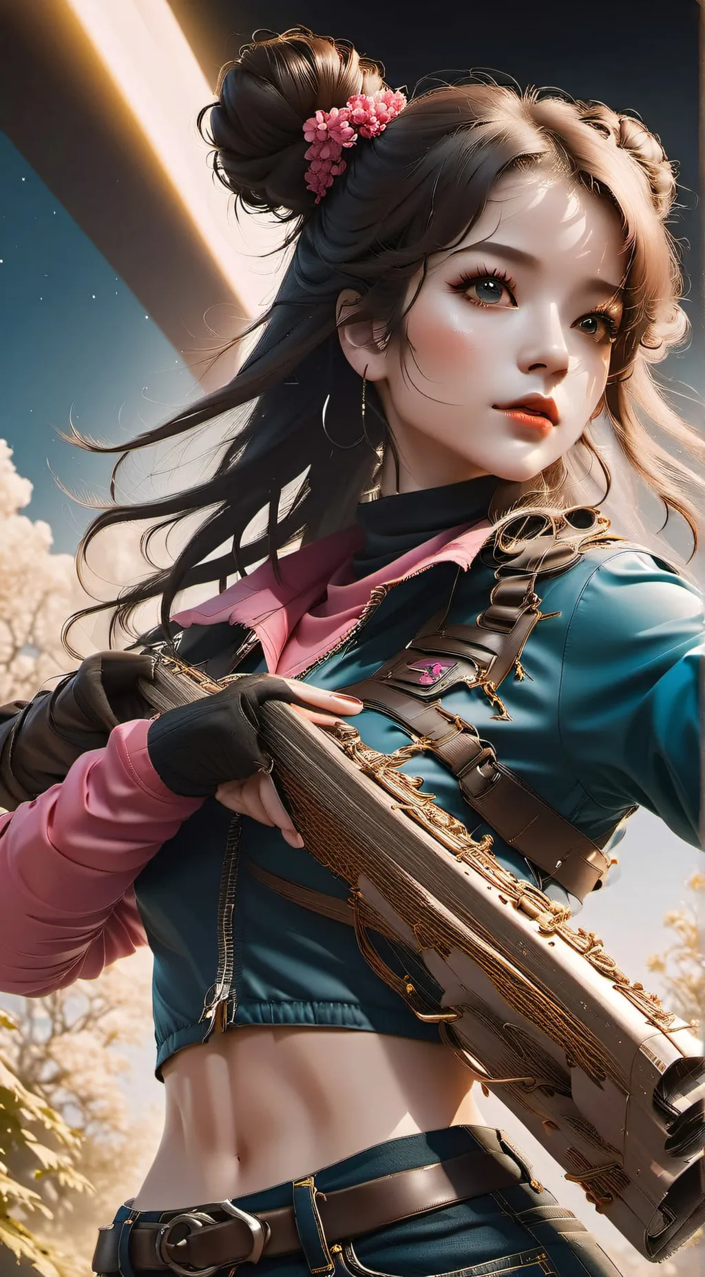 ai character: Stella background