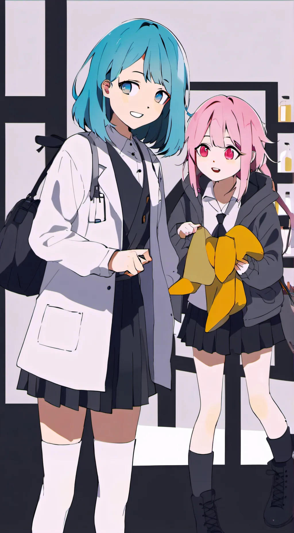 ai character: jamie and michelle background