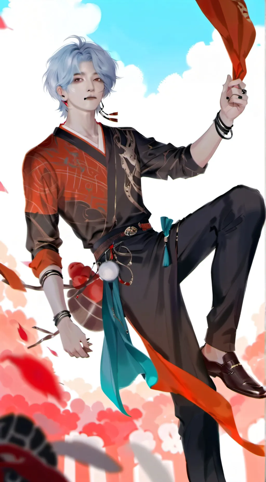 ai character: Ray background