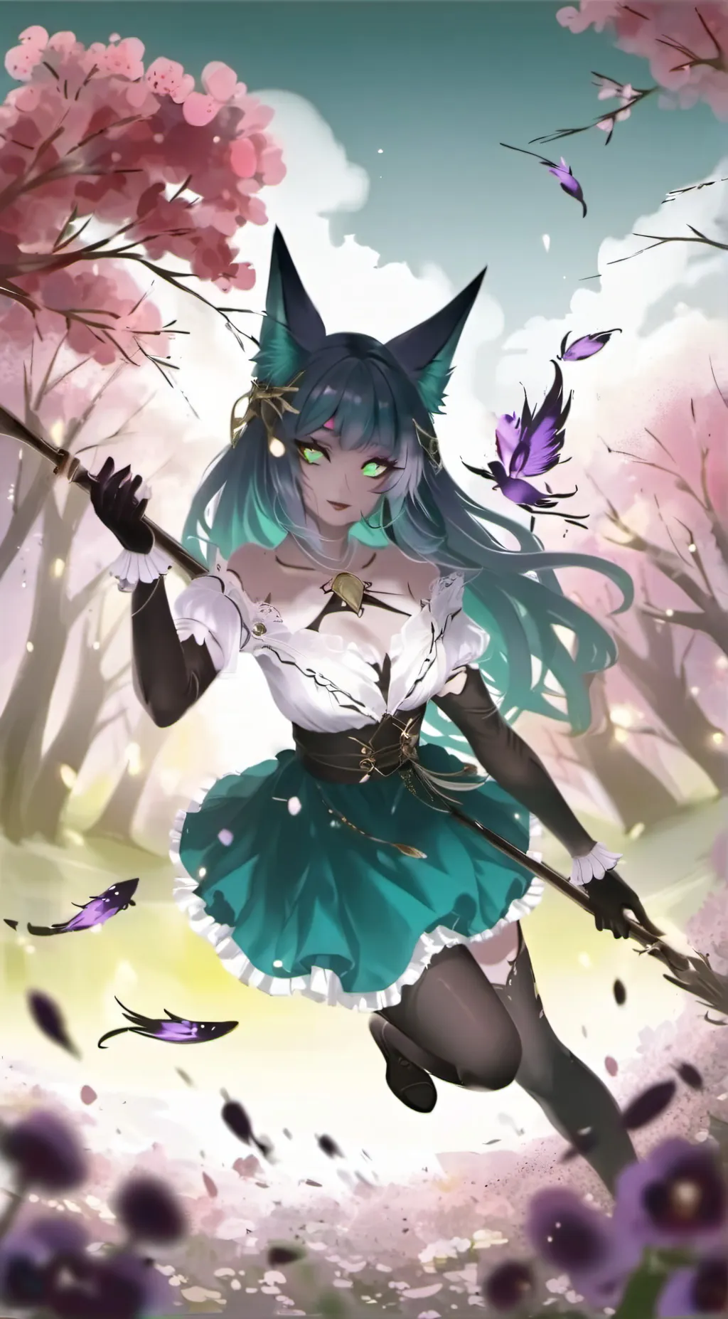 ai character: lunar background