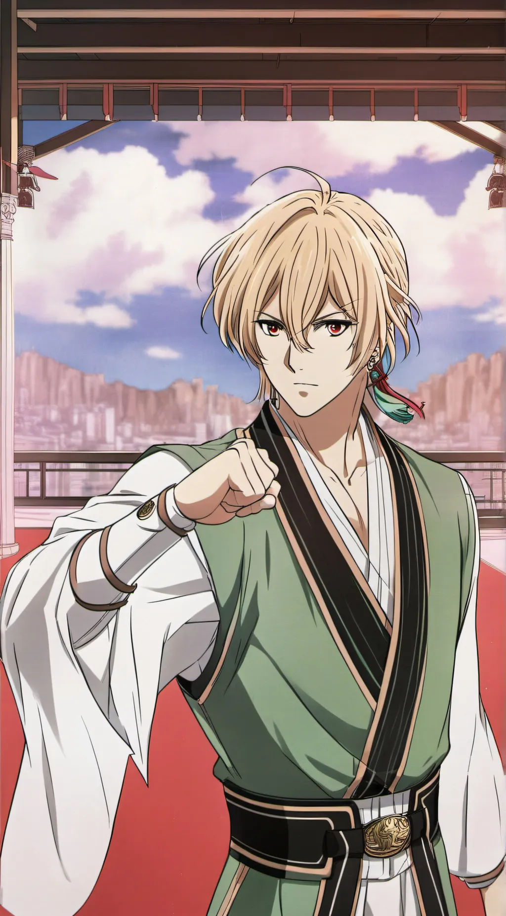 ai character: bakugo background