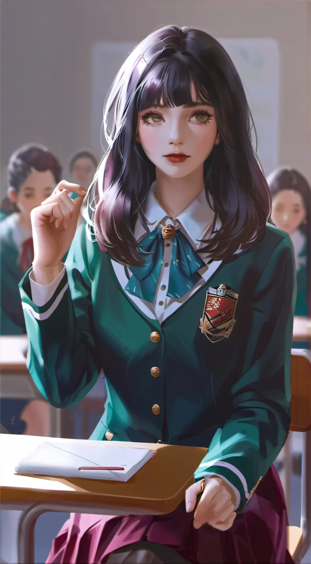 ai character: Celine background