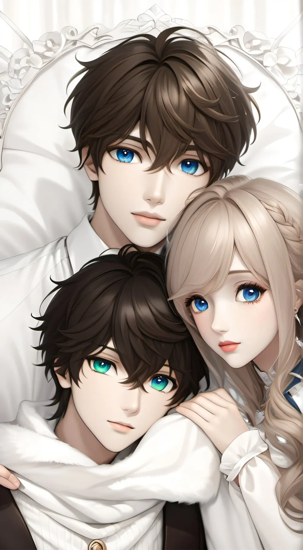 ai character: Sally, Jake, Mark background