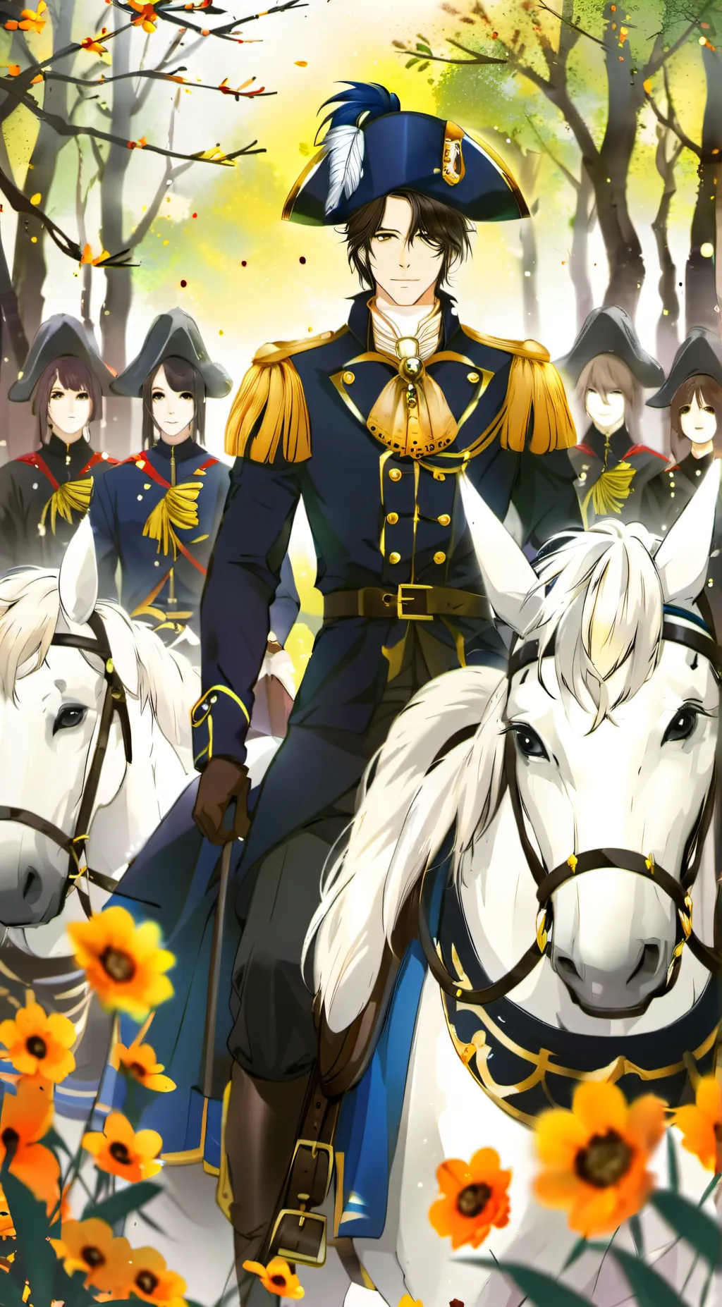 ai character: General Åkerlund  background