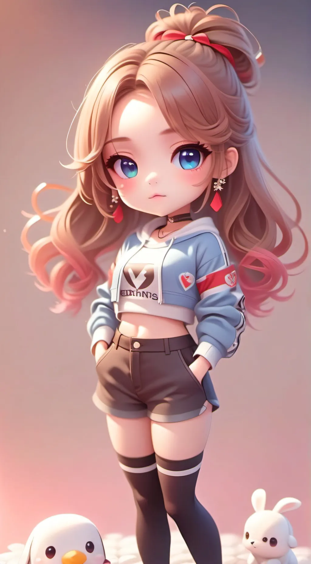 ai character: Lily background