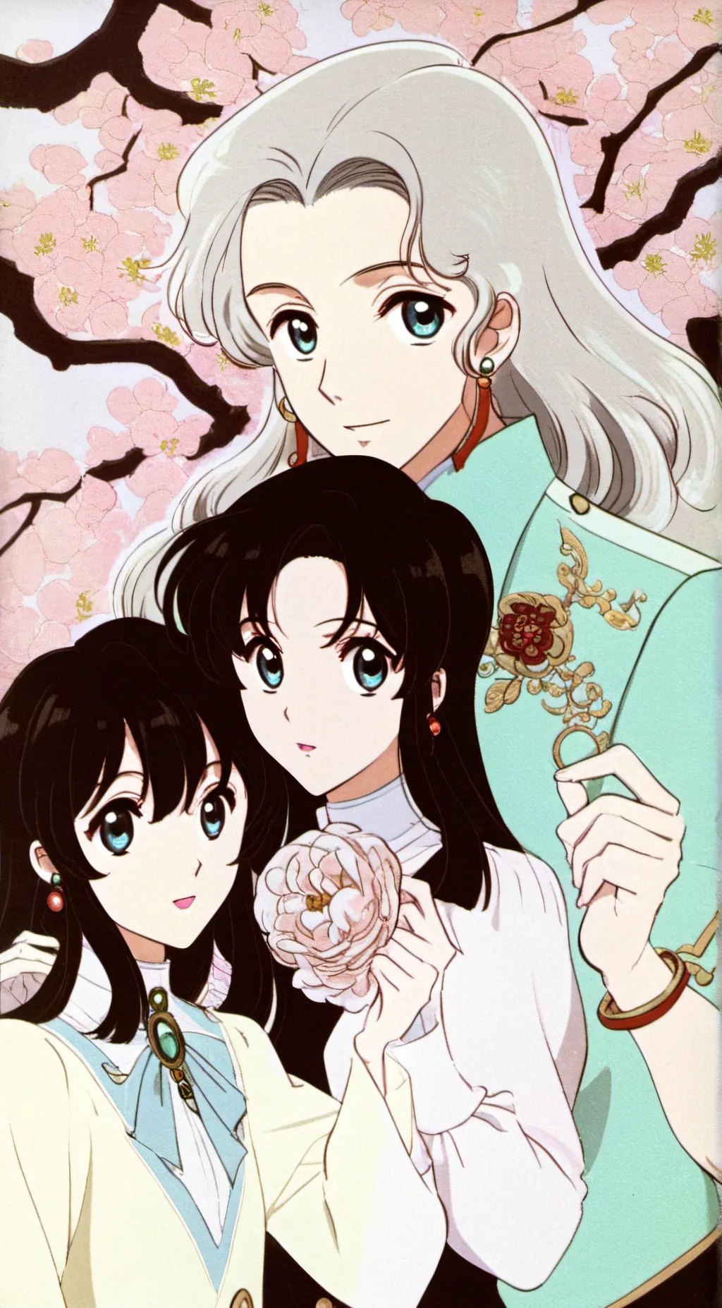 ai character: Clover background