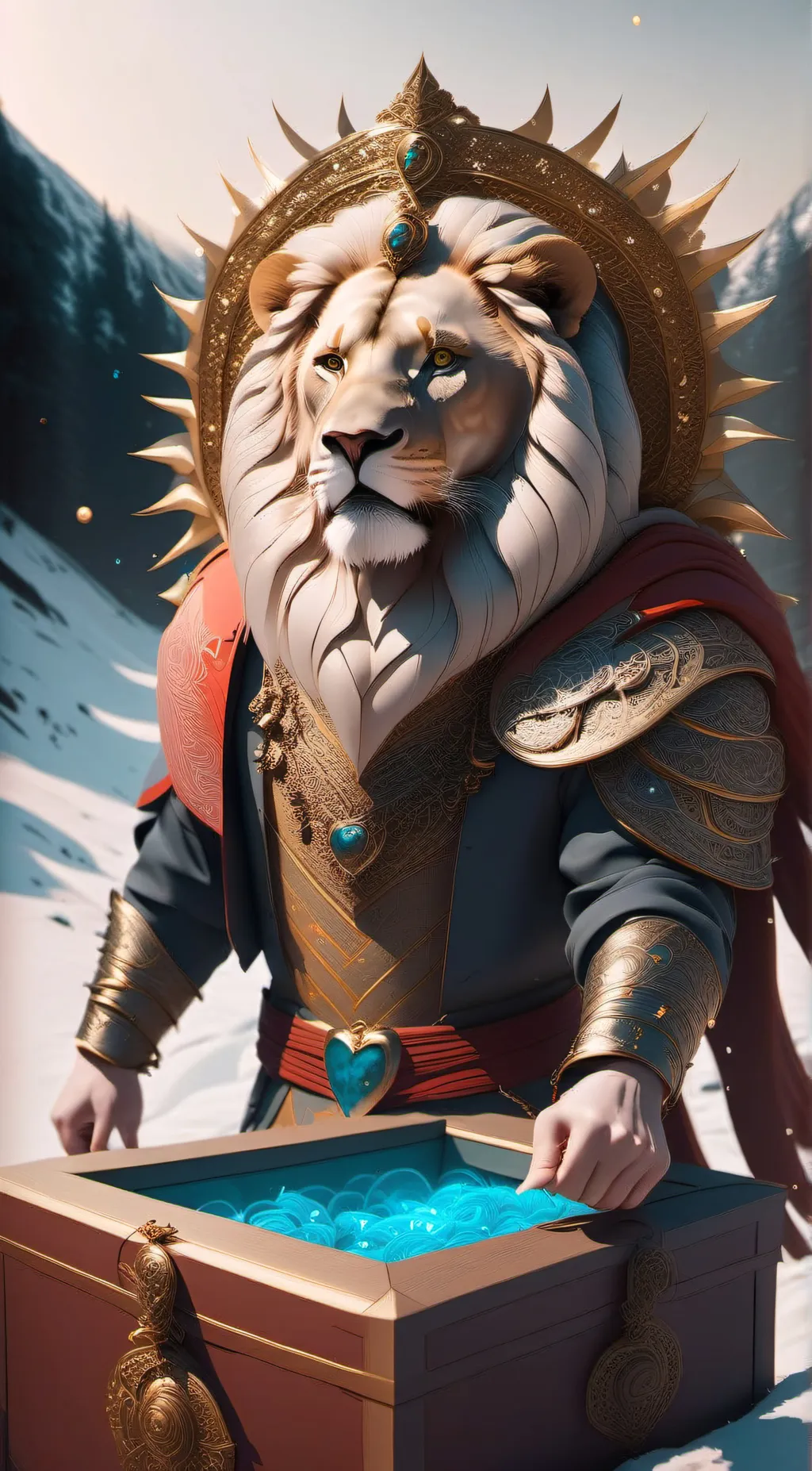 Talkie AI - Chat with Lion heart curse