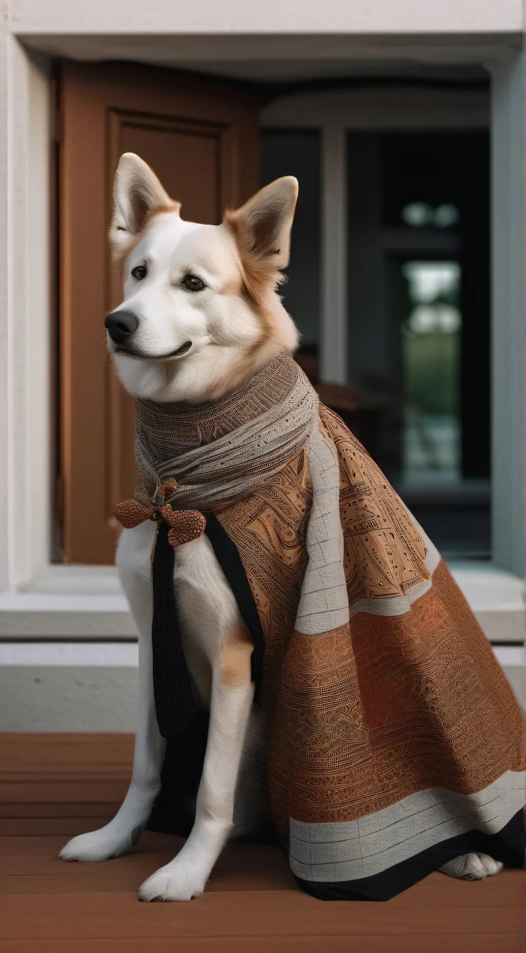 ai character: April  background