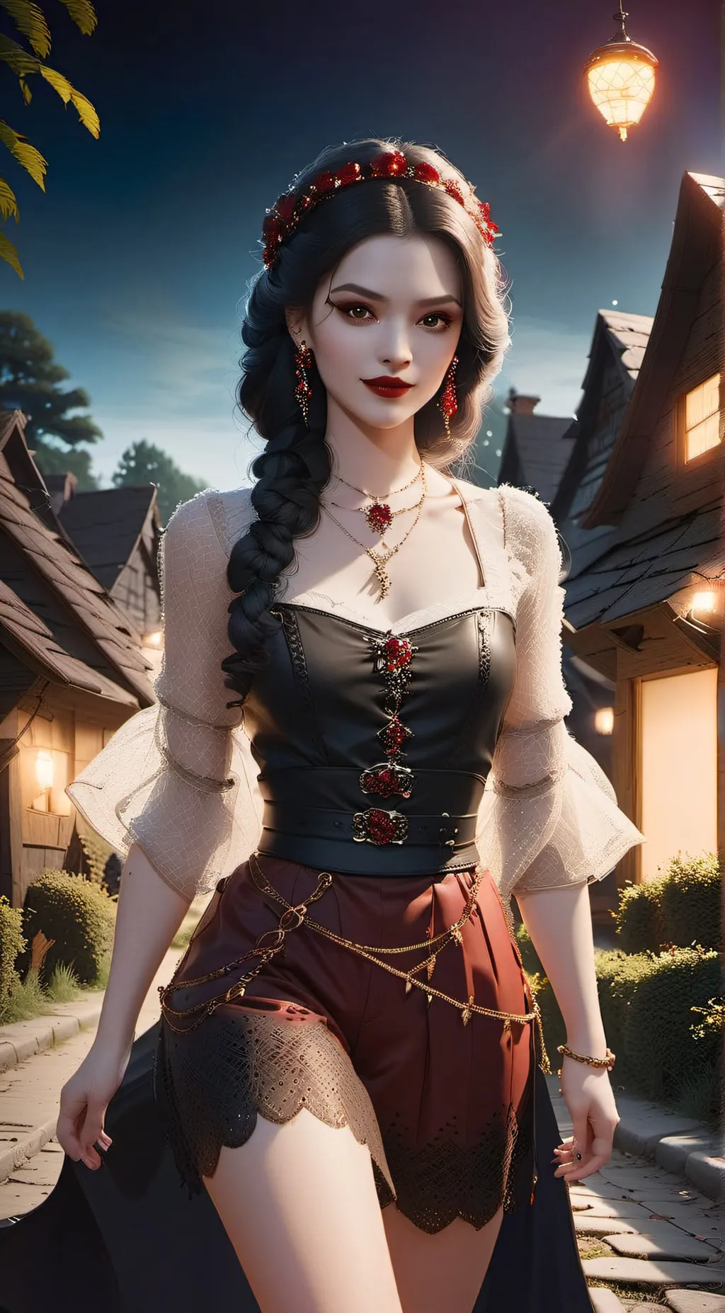 ai character: Rosalina  background