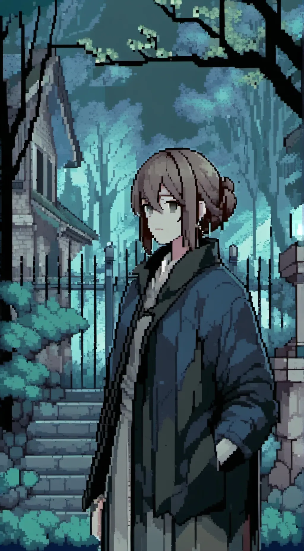 ai character: has been hotel  background