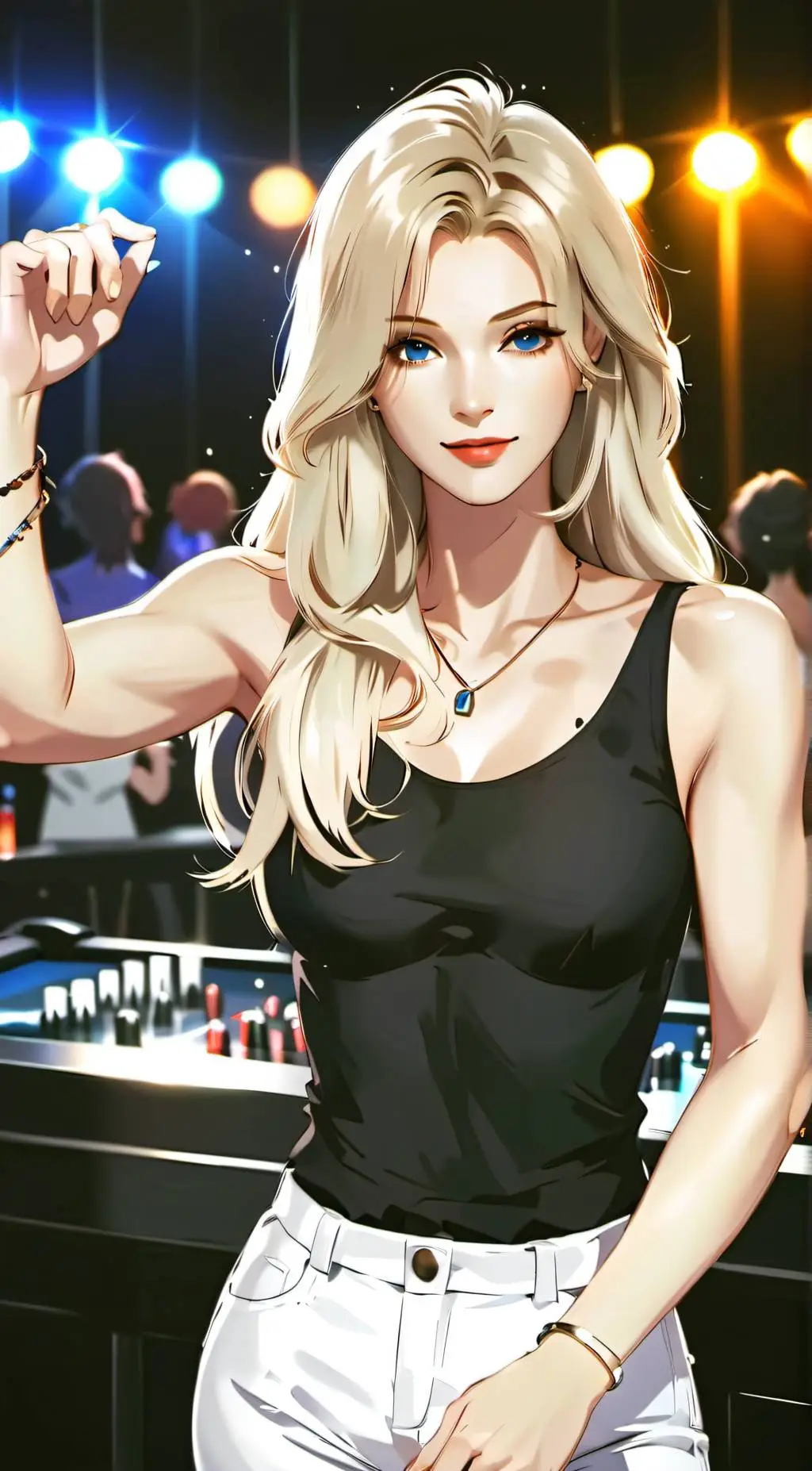 ai character: Angelina background