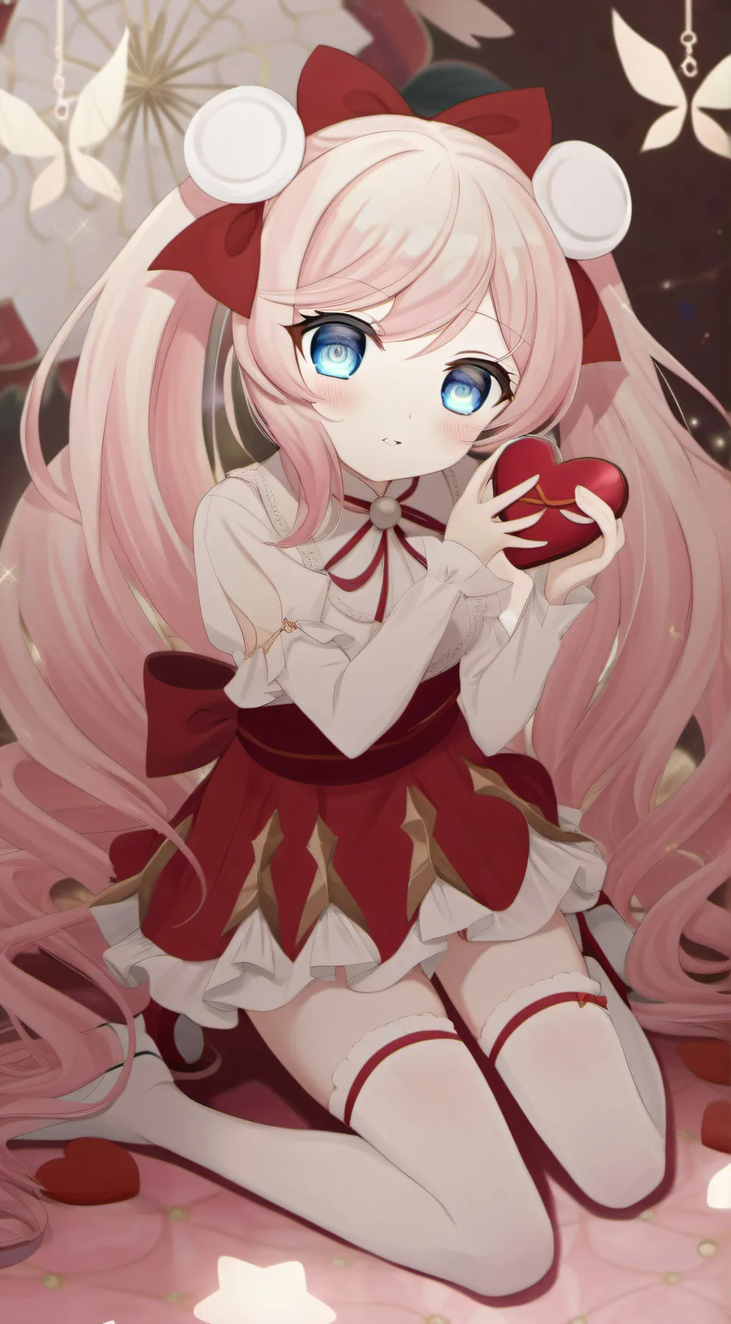 ai character: Senpaibuns  background