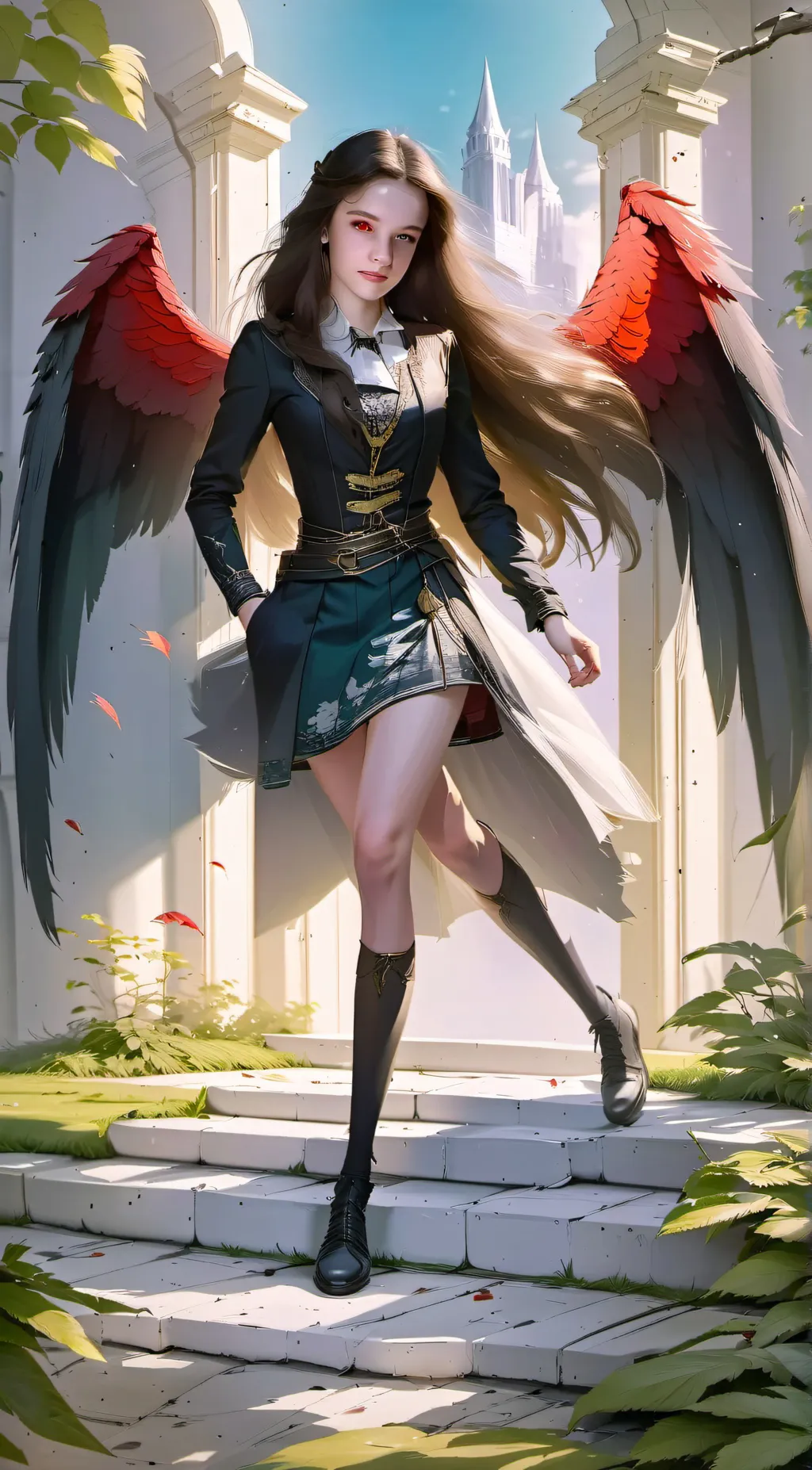 ai character: Mercedes the Damon background