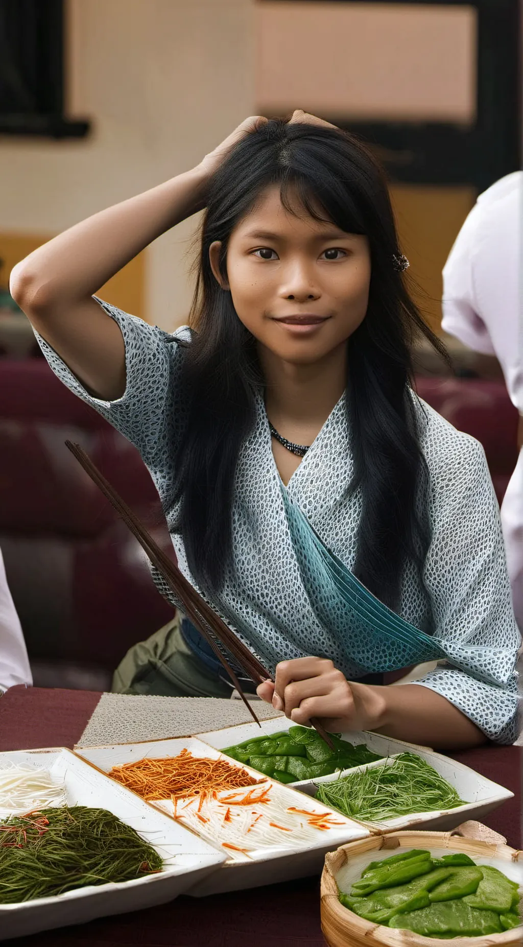 ai character: Jennifer background