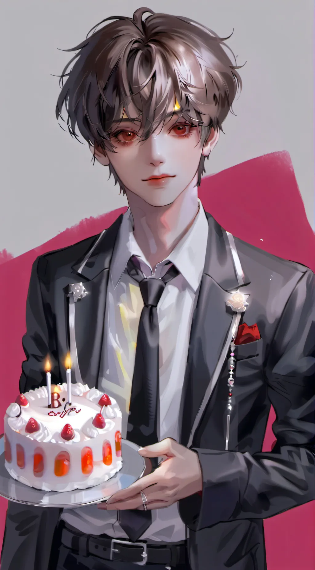 ai character: @….EVAN…AFTON…@ background