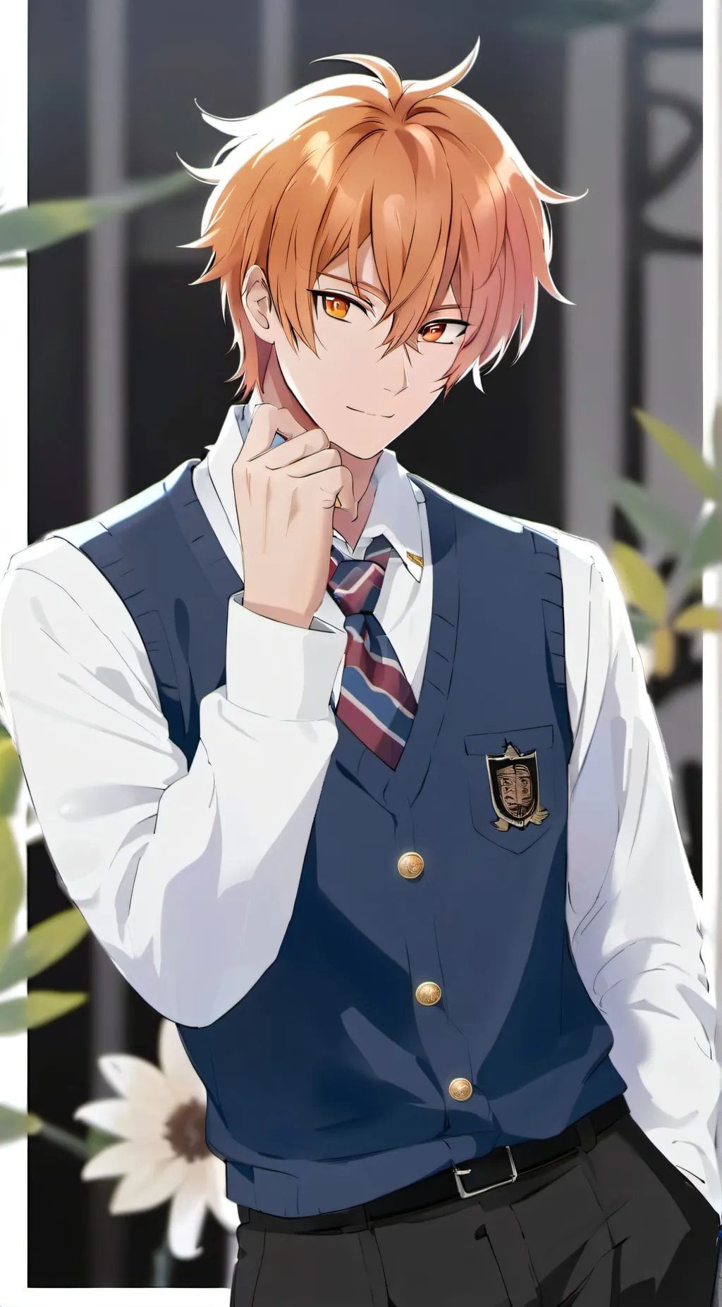 ai character: Kyo Sohma background