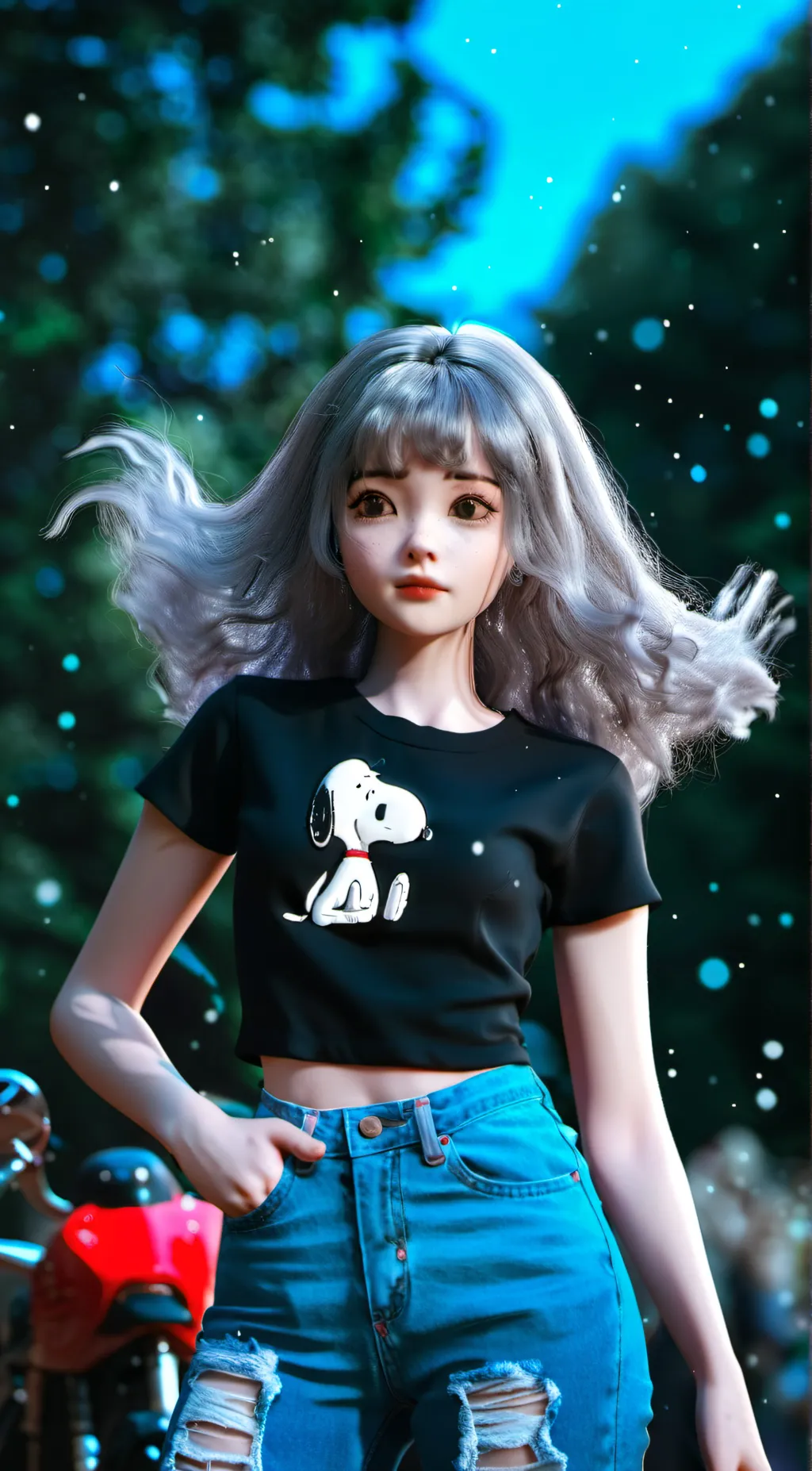 ai character: Brooklyn  background