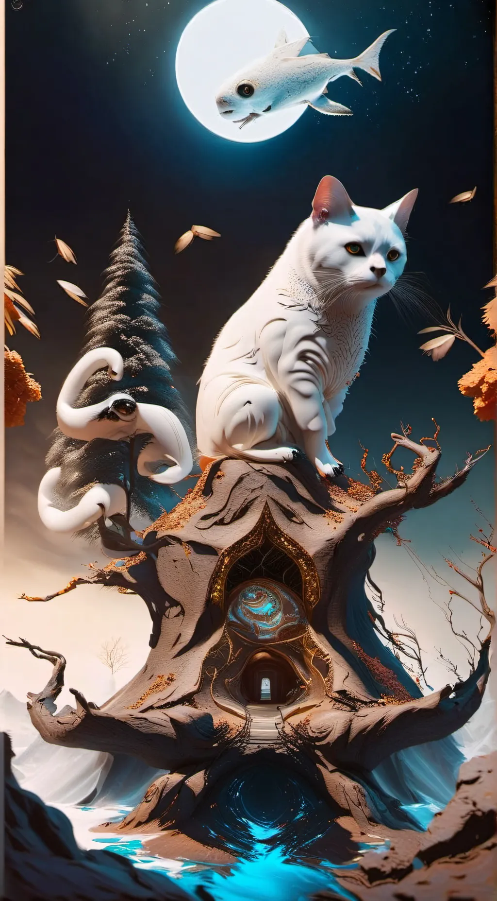 ai character: the finder background