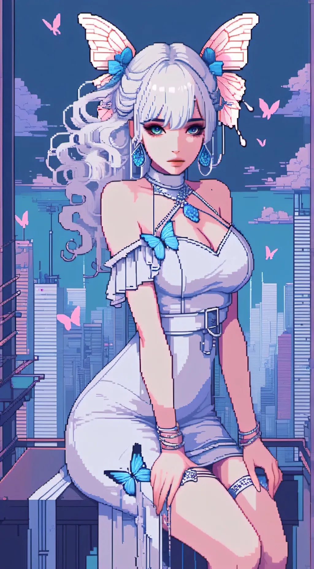 ai character: Treasure background