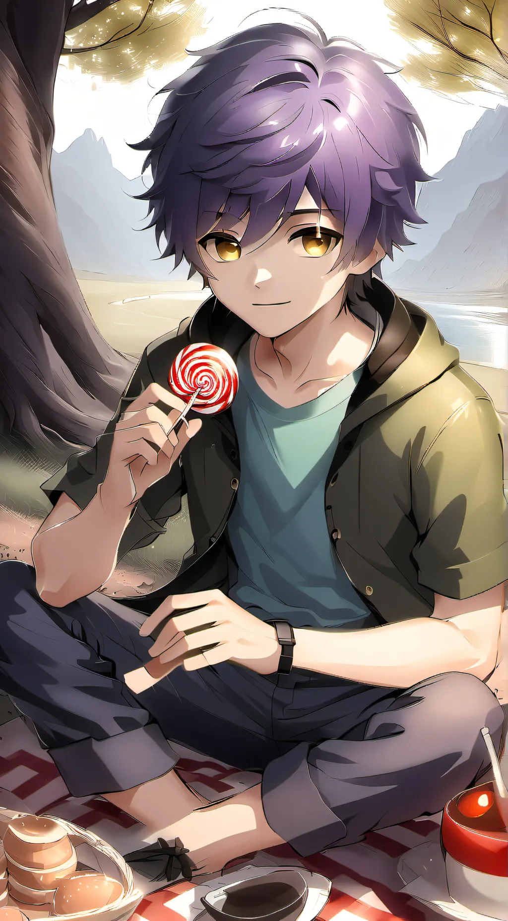 ai character: Jupiter background