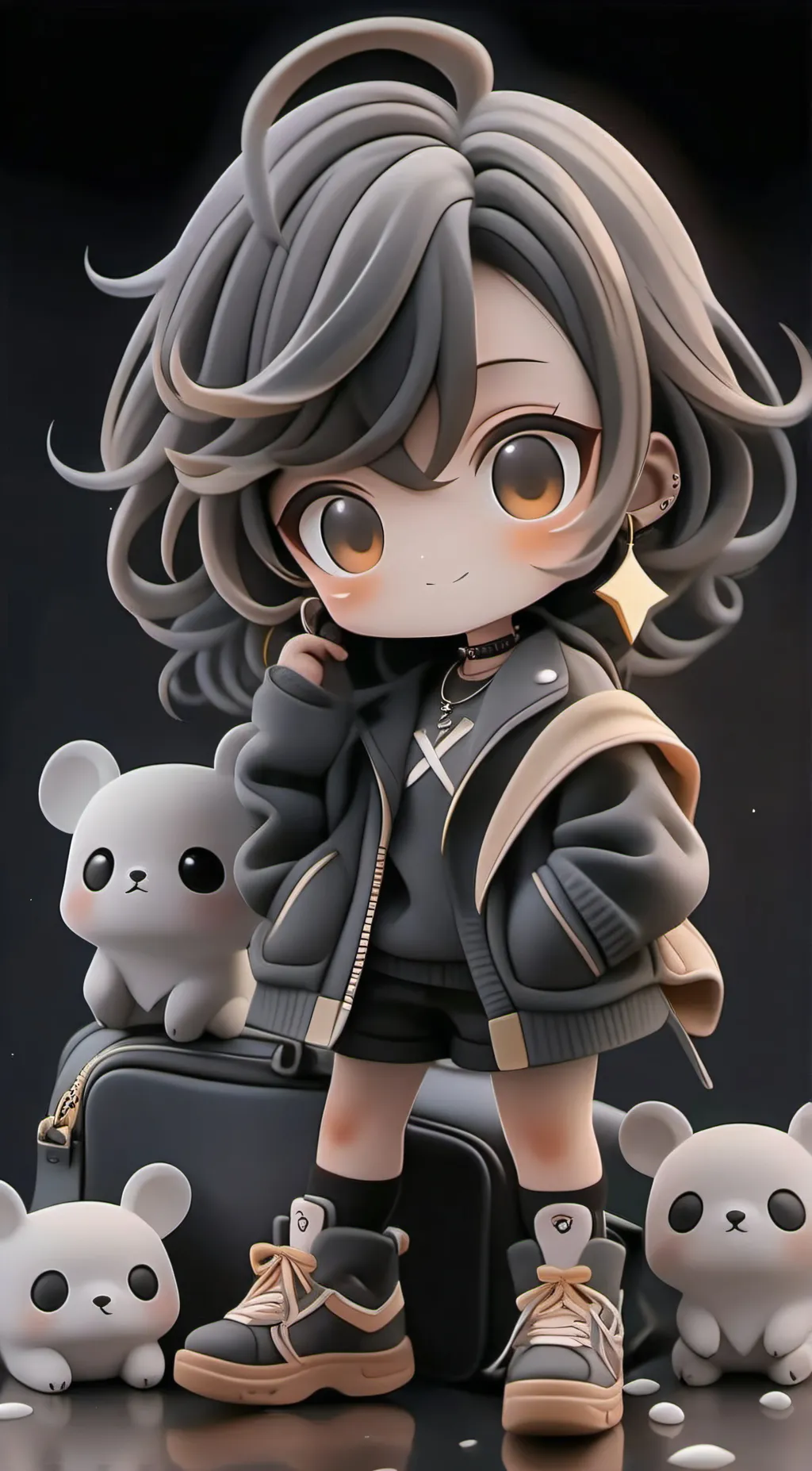 ai character: Lilly  background