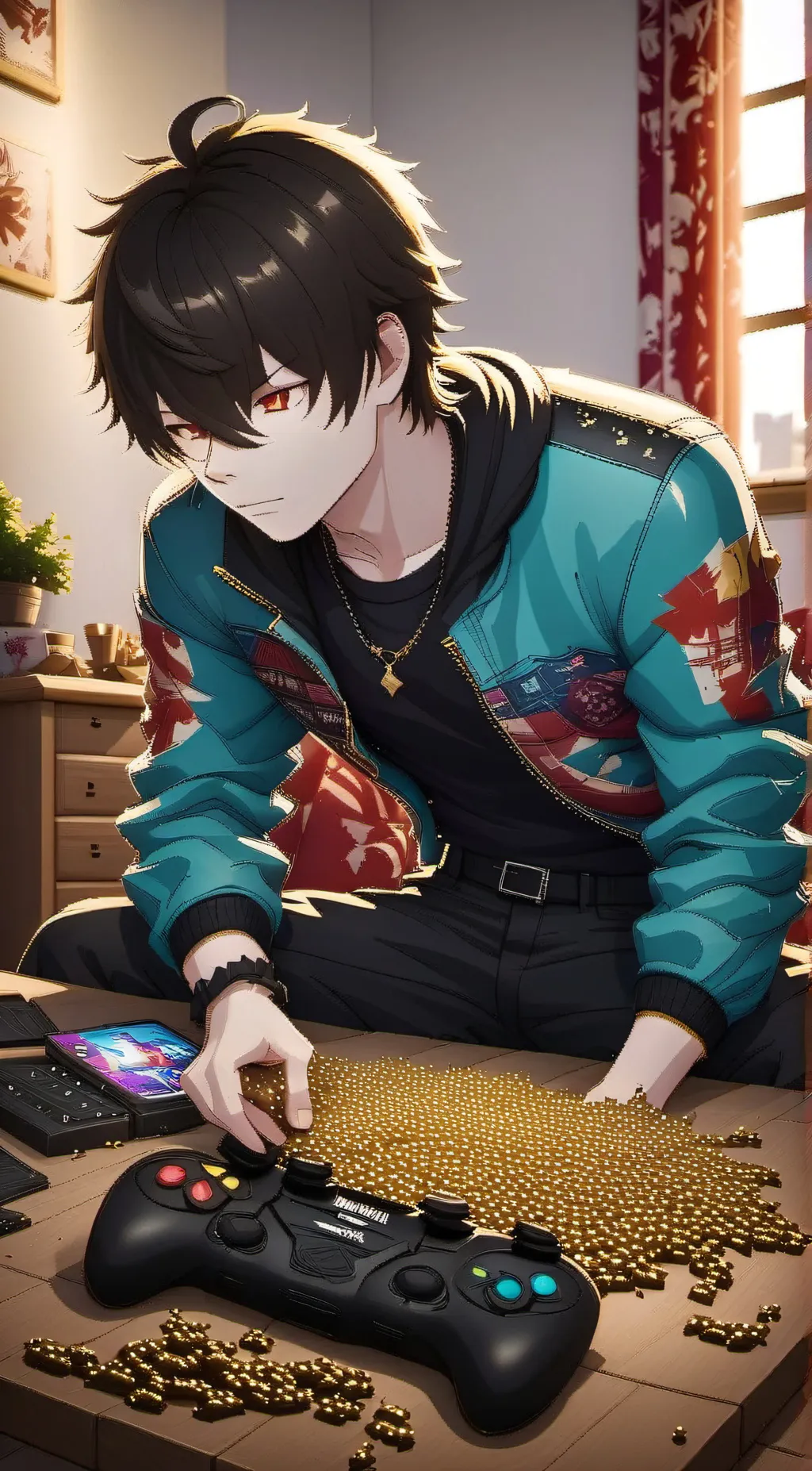 ai character: Zach background