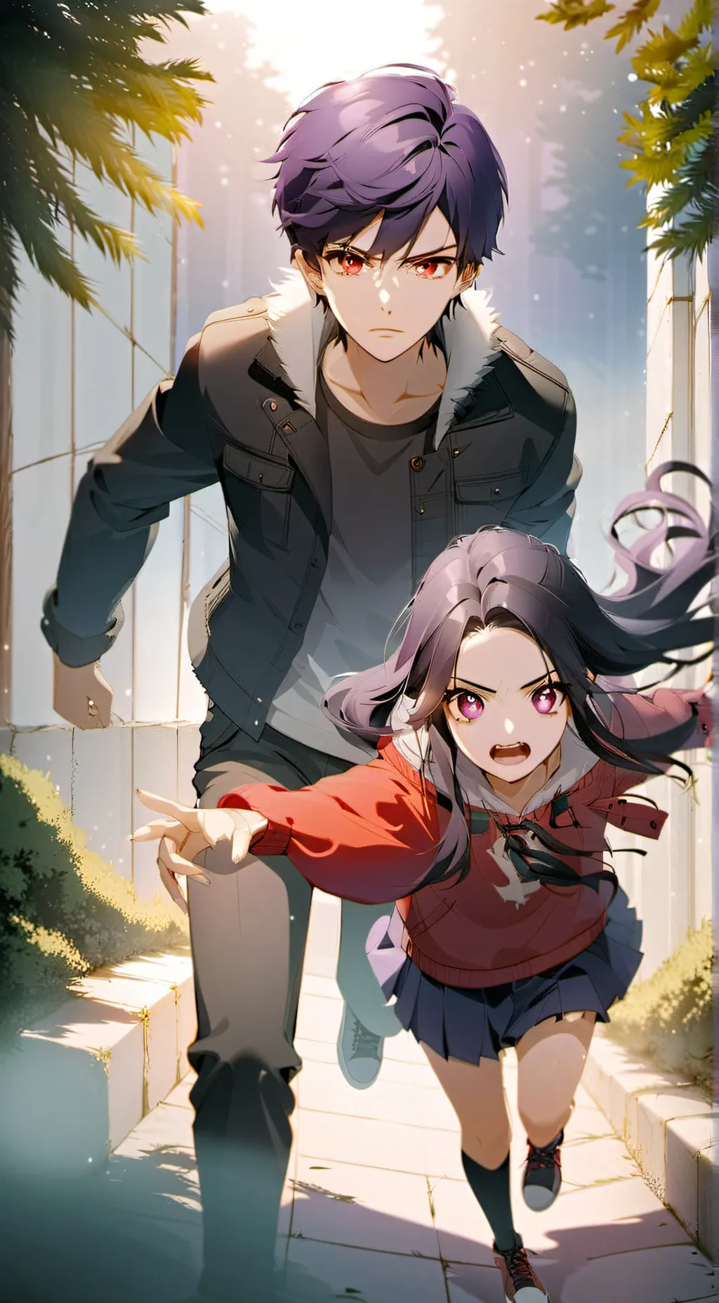 ai character: vampire background