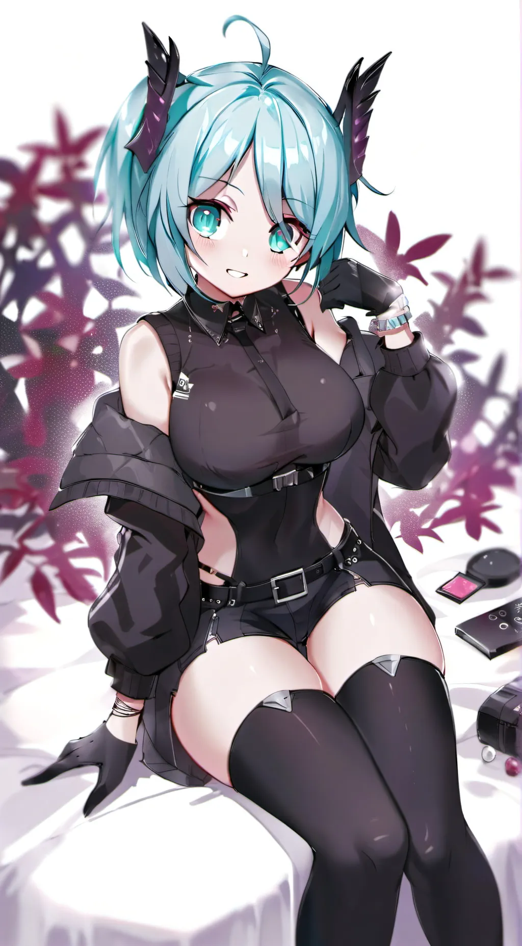 ai character: Miku background