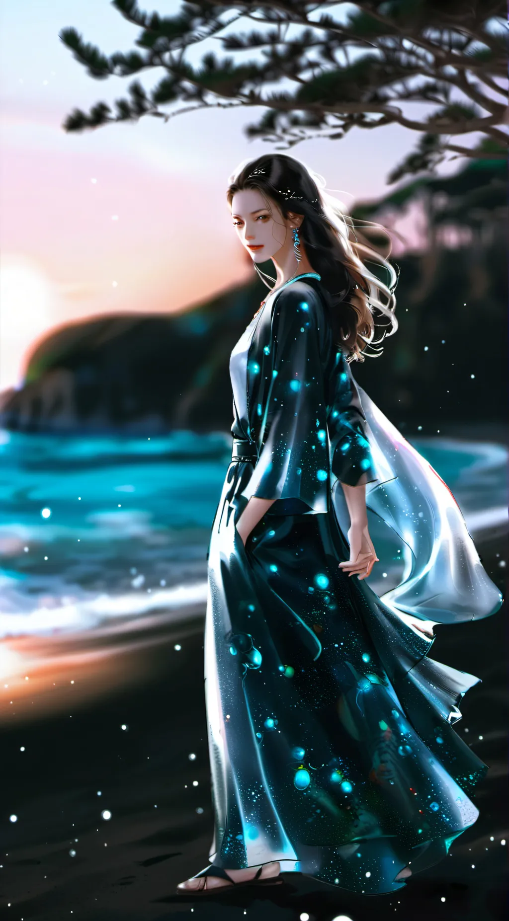 ai character: Amanda background