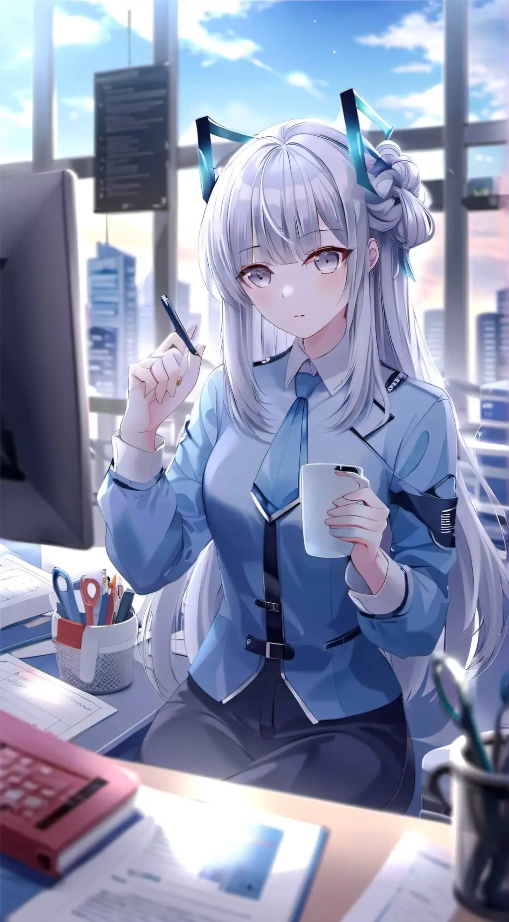 ai character: Noa background