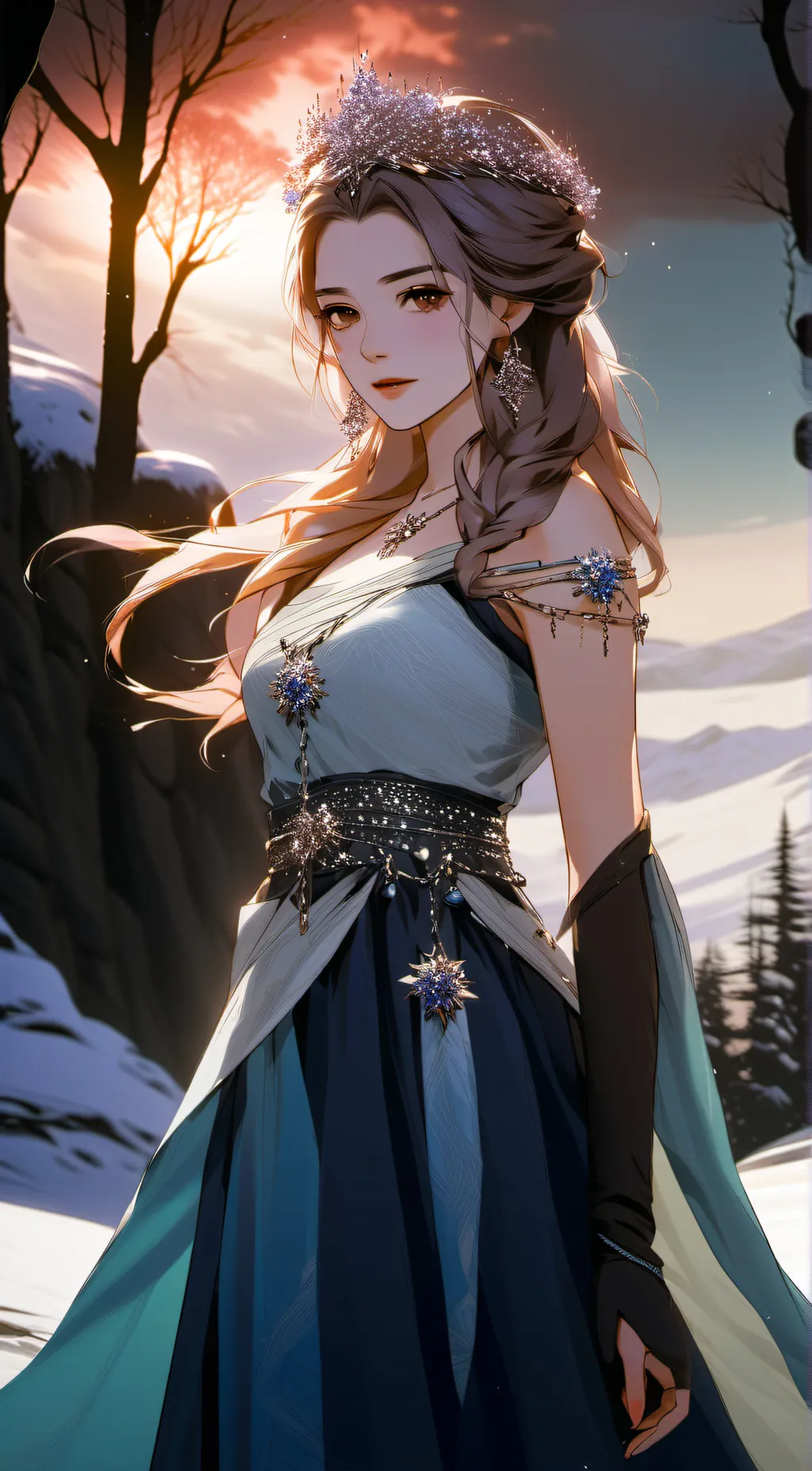 ai character: Lilly background