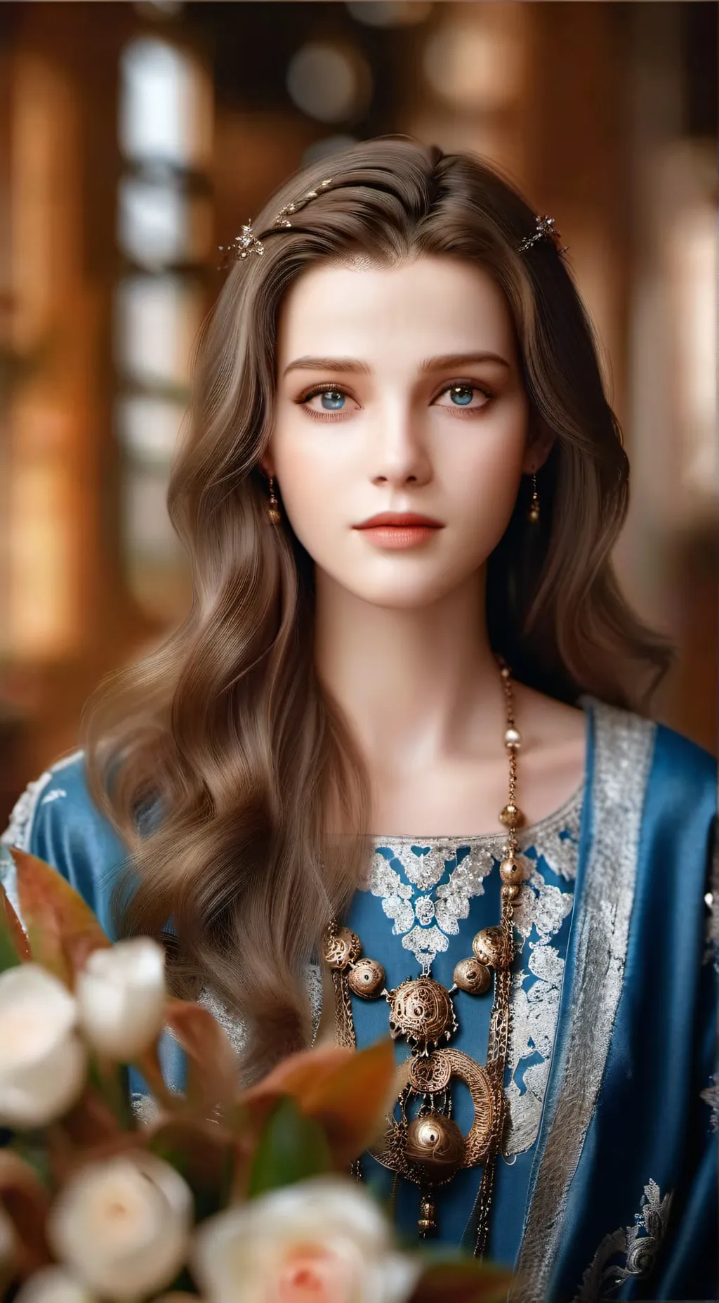 ai character: Bella background